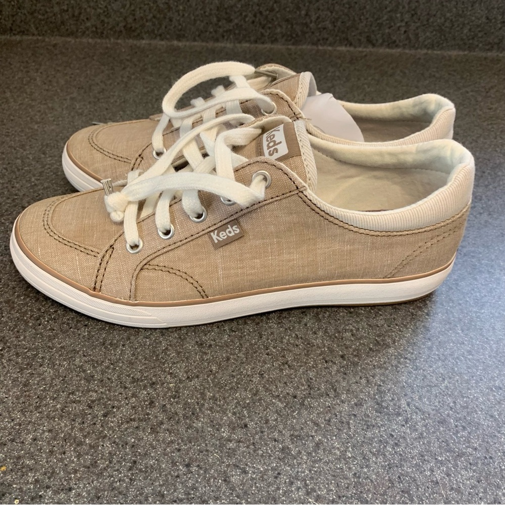 New Without Tags Women's Keds Center Chambray Sneaker Size US 6 - Picture 3 of 6